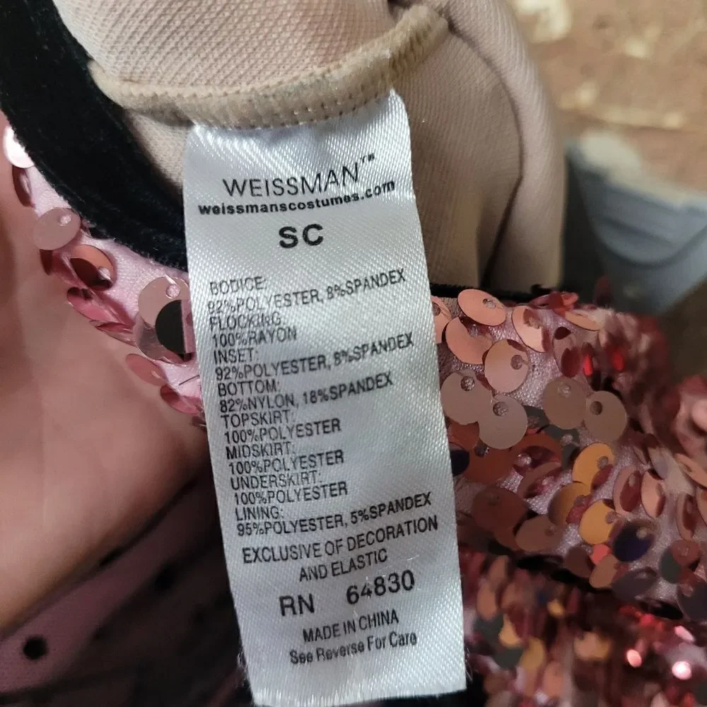 Weissman Dance Costume, Girls Small 6/6X